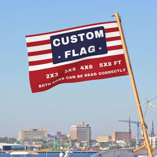 Miniatura 2 de Bandera de jardín personalizada para exteriores, banderas personalizadas de doble cara de 28 x 40 pulgadas, para hacer tu propia bandera divertida