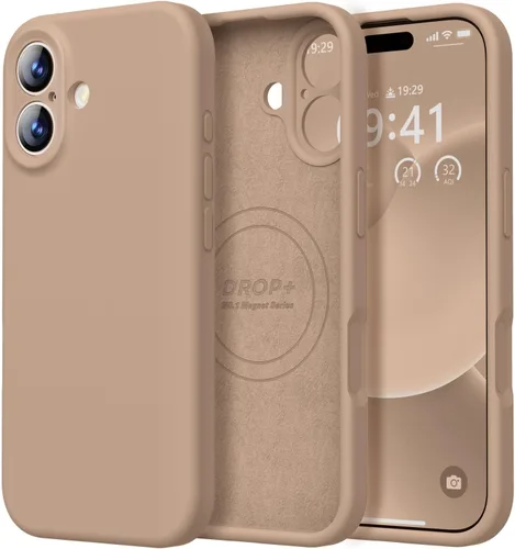 Miniatura 189 de LOVE 3000 Compatible con Funda para iPhone 15, [Cámara de Cobertura Completa de Silicona Suave] [Protección contra Caídas de 8 pies], Forro de Negro