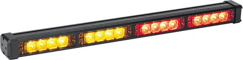 Miniatura 10 de LAMPHUS SolarBlast SBLS44, barra de luces LED de advertencia de emergencia para cubierta, 16 vatios - Blanco