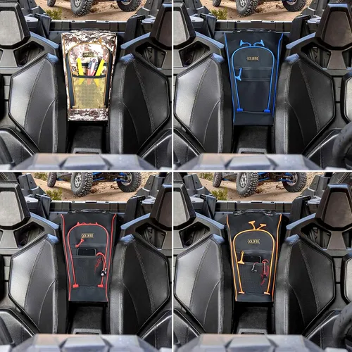 Miniatura 9 de Goldfire RZR PRO XP - Paquete de bolsas de asiento central UTV, bolsa de almacenamiento, organizador de herramientas, bolsa de engranaje, 1680D