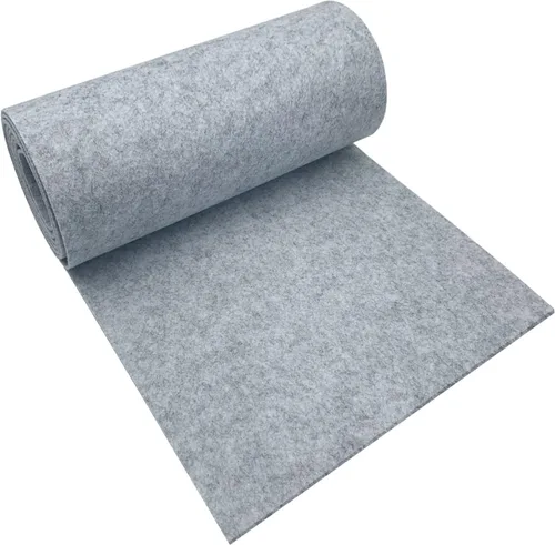 Miniatura 8 de aufodara Tela de fieltro 11.8 x 98.4 pulgadas Rollo de tela de fieltro para manualidades, fieltro de 3mm de espesor para manteles de fieltro DIY