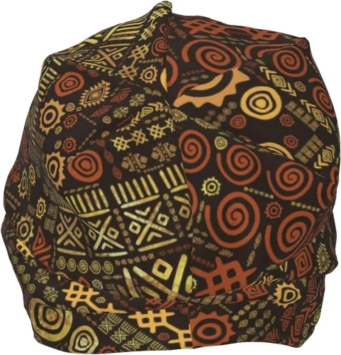 Miniatura 13 de Gorro africano holgado para adultos, tejido elástico, de calavera, gorro de invierno para exteriores para mujeres y hombres
