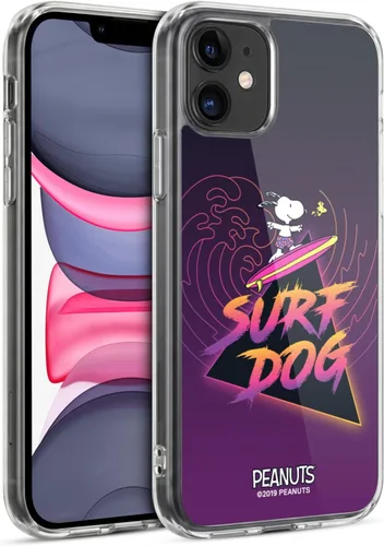 Miniatura 44 de Head Case Designs Peanuts Tropical Surf Snoopy Aloha Disco Gel Funda con licencia oficial [protección de grado militar] compatible con Apple iPhone