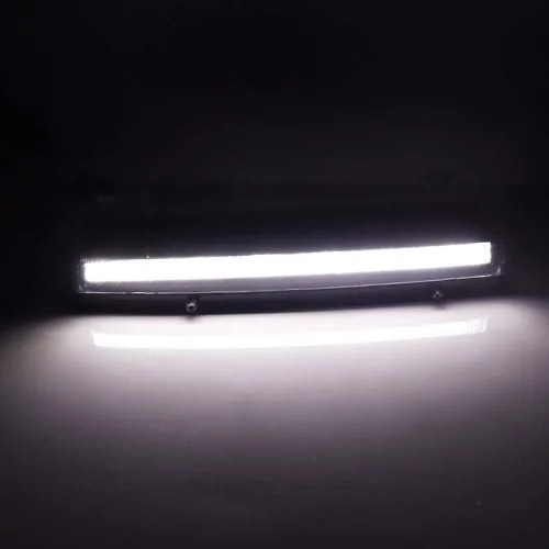 Miniatura 4 de Parachoques delantero LED Switchback luces de circulación diurna ámbar/blanco con kit de lámpara de señal de giro para Nissan 350z LCI 2006-2009