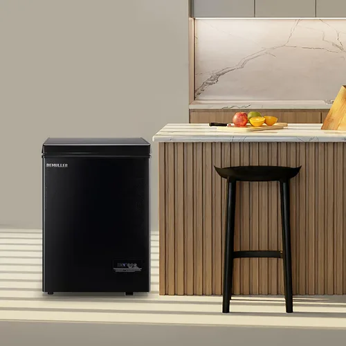 Miniatura 7 de DEMULLER Congelador de pecho profundo, mini congelador con pantalla de visualización electrónica, congelador de puerta superior independiente