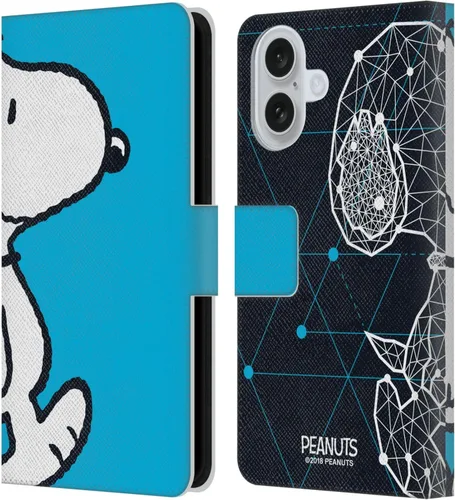 Miniatura 119 de Head Case Designs Funda de piel con licencia oficial de Peanuts Snoopy & Woodstock Balloon Halfs and Laughs para Apple iPhone 7/8/SE 2020 y 2022