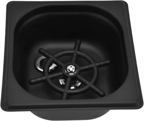 Miniatura 9 de Enjuagadora de vidrio, cuadrada de acero inoxidable automático, limpiador de vasos, enjuague rápido, accesorios para fregadero de cocina, bar, bar