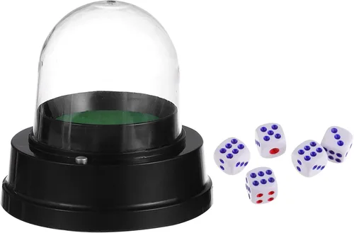 Miniatura 4 de Taza automática de dados taza de rodillo automático eléctrico con 5 s para KTV Pub Bar Party Juego de mesa Accesorios