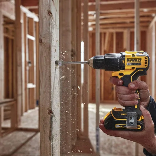 Miniatura 4 de DEWALT Taladro de martillo ATOMIC 20V MAX* inalámbrico, compacto, 1/2 pulgada, solo herramienta (DCD709B)