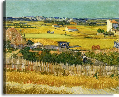 Miniatura 290 de A&T ARTWORK Noche estrellada sobre el Ródano de Vincent Van Gogh. Tamaño del marco: 36 x 30 pulgadas, tamaño de la imagen: 30 x 24 pulgadas