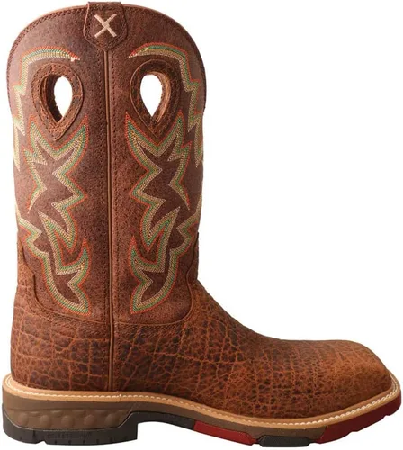Miniatura 3 de Twisted X Mens 12" Nano Composite Safety Toe Western Work Boot