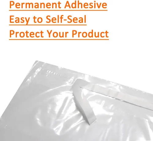 Miniatura 4 de Belinlen - 200 bolsas de polietileno transparentes autosellantes de 12 x 18 pulgadas con advertencia de asfixia para embalaje de ropa, camisetas