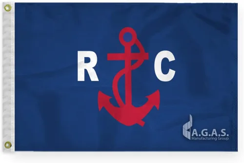Miniatura 6 de AGAS - Bandera de yate del Comité de Carreras – 12 x 18 pulgadas – Nylon 200D impreso – Bordes cosidos – Ojales de latón – Bandera de barco