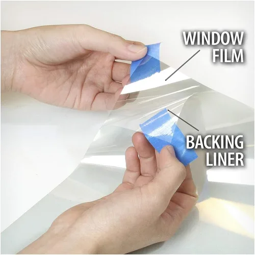 Miniatura 4 de BDF AG4M - Película protectora de grafiti para ventana, 4 mil, transparente (12 pulgadas x 50 pies)
