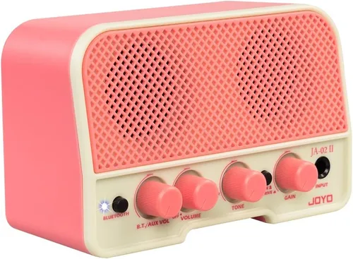 Miniatura 8 de JOYO Mini Amplificador de Guitarra Eléctrica 5W Pequeño Amplificador de Guitarra para Práctica con Bluetooth, Canales Limpios y Overdrive, Portátil