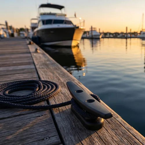 Miniatura 4 de MIZUGIWA Nylon Boat Cleats Dock Cleats Black,4 Inch 5 Inch 6 Inch 8 Inch,Marine Boat Cleats for Rope Hooks,Kayaks,Tie Down,Maritime Decor