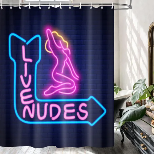 Miniatura 10 de Divertida cortina de ducha de hongos psicodélicos hippie, decoración de baño, lindo tatuaje de trasero, vegetariano, botánico, vegano, hongo