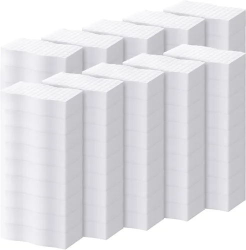 Miniatura 8 de SiliFine Magic - Borrador de esponja extra duradero de 3 capas de densidad, almohadillas de limpieza a granel gruesas y duraderas para baño, cocina