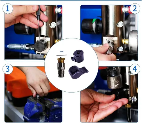 Miniatura 6 de Aftermarketr 257352 Airless Prime Válvula de pulverización, válvula de descarga de drenaje para Graco 695 795 1095 1595 3900 5900 7900