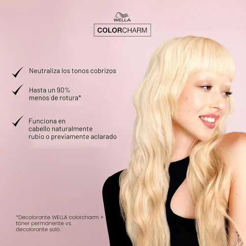 Miniatura 3 de COLORCHARM Permanent Liquid Hair Toners Neutralize Brass Healthy-Looking Blondes Tones Vegan & Free of Parabens T15 Rubio Beige Pálido