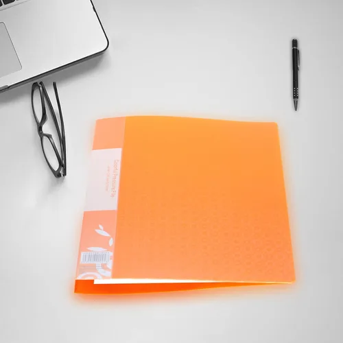 Miniatura 7 de Acocony Carpeta sin perforaciones con abrazadera, tamaño carta, 8.5 x 11 pulgadas, tapas de informe de plástico deslumbrante, multicolor, paquete