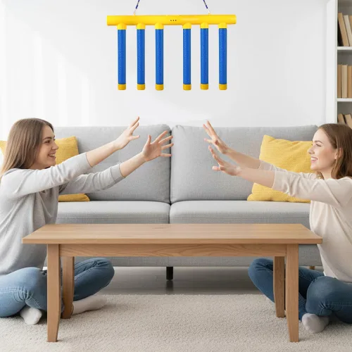 Miniatura 6 de Juego de desafío reflectante Drop Stick Challenge, nuevo juguete de entrenamiento de reflejo de coordinación de ojos y manos, 3 modos de velocidad B