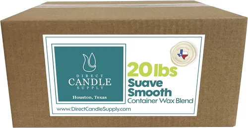 Direct Candle Supply Mezcla de losa de cera de 20 libras para hacer velas, cera de parafina suave para fabricación de velas, mezcla de cera de