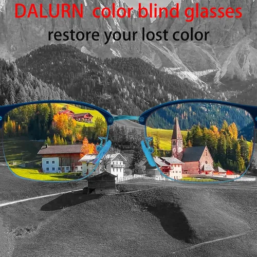 Miniatura 6 de Lentes daltónicos al color adecuados para ceguera roja y verde, uso en exteriores e interiores, lentes de daltonismo para hombres