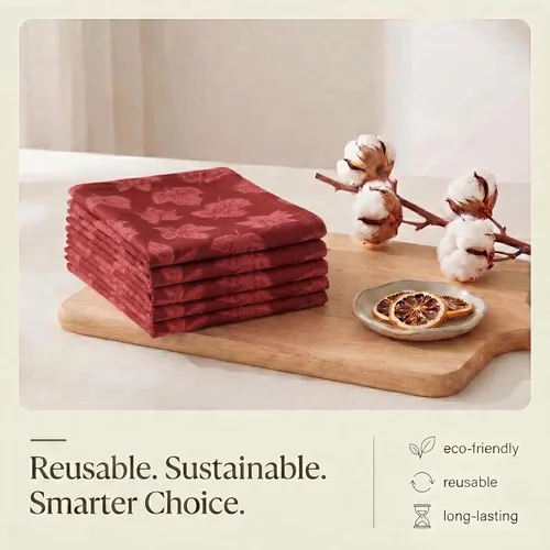 Miniatura 216 de Urban Villa Toallas de cocina 100% algodón para cocina (juego de 6) 20"x30" toallas de cocina altamente absorbentes, juego de ropa de cocina