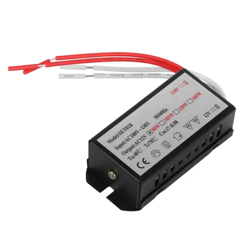 Miniatura 3 de Transformador electrónico de 80 vatios de salida máxima de 110 voltios/transformador de salida de 12 voltios