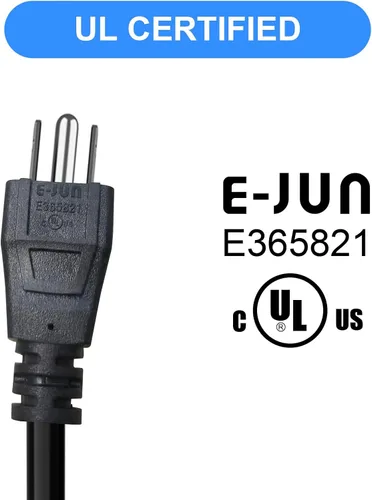 Miniatura 4 de Cable de alimentación percolador de 3 clavijas para Hamilton Beach Modelo 40616, piezas de repuesto para cafeteras Farberware, monitores de 3 pies