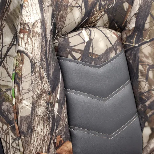 Miniatura 6 de NORTHCAPTAIN Asiento plegable para barco con respaldo alto Premium, tornillos de acero inoxidable incluidos, Camo/Antracita, 2 asientos A-High