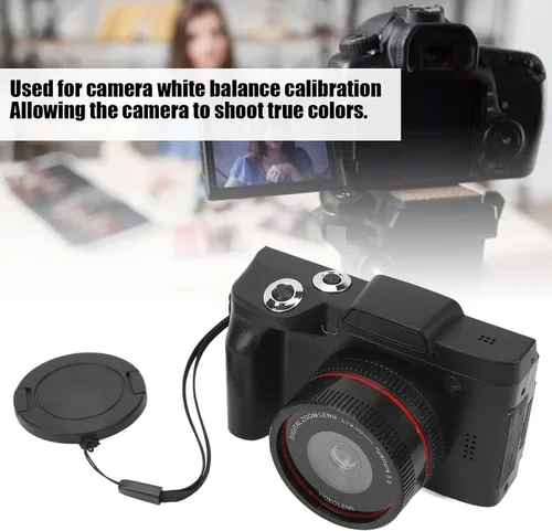 Miniatura 3 de Cámara digital, cámara de vlogging HD de 16 megapíxeles, cámara compacta con zoom digital de 16X, cámara selfie, grabación en bucle, cámara digital