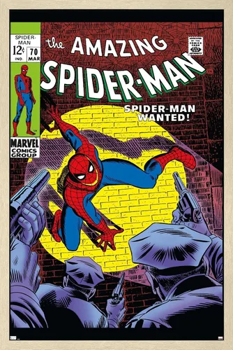 Miniatura 5 de Marvel Comics Amazing Spider-Man #70 - Póster de pared, 22.4 pulgadas de largo x 14.7 pulgadas de ancho, versión premium sin marco