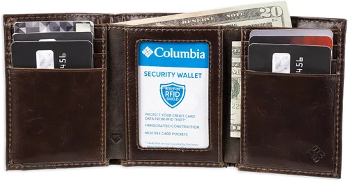 Miniatura 26 de Columbia Billetera triple RFID para hombre