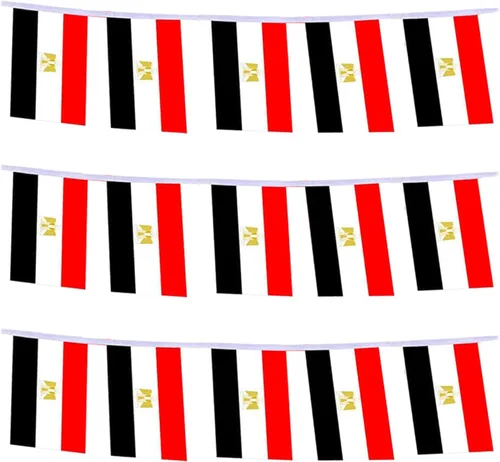 Miniatura 11 de Bandera de Colombia, bandera colombiana, pequeña cadena de banderas de Colombia, mini banderas colombianas, utilizada para fiestas, escuela, eventos