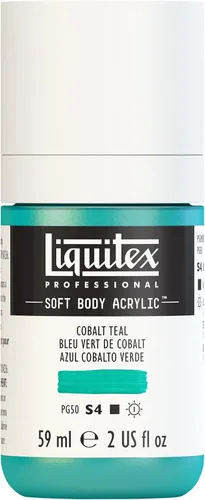 Miniatura 5 de Liquitex Professional Soft Body - Pintura acrílica, botella de 2 onzas (59 ml), blanco titanio Titanio Blanco