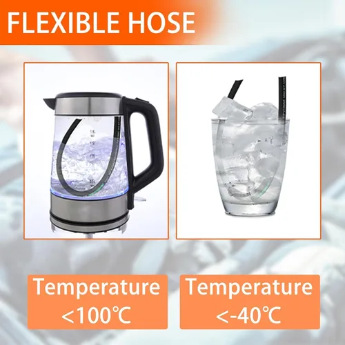 Miniatura 6 de Autovo - Conjunto de manguera hidráulica giratoria de 1/4 de pulgada, manguera hidráulica con hembra JIC X hembra JIC de 36 pulgadas de largo, 5800
