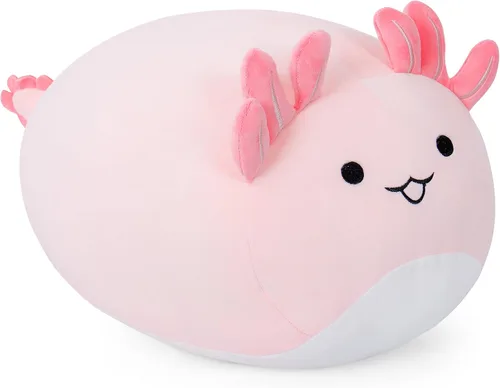 Wepop Animal de Peluche Axolotl 20 pulgadas - Peluche Gigante de Axolotl, Almohada de Peluches Suaves y Abrazables, Regalos para Niños Adultos Niños