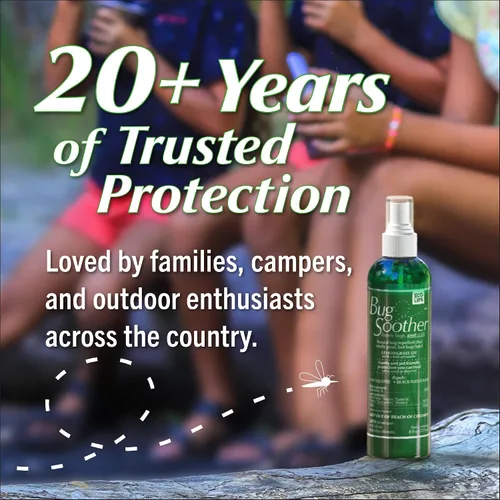 Miniatura 3 de Bug Soother Spray - Paquete familiar grande – Repelente y disuasorio natural de insectos, mosquitos y mosquitos – Spray seguro para adultos, niños