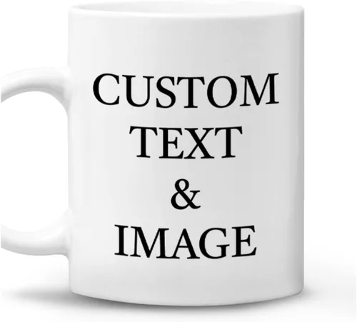 winorax Taza personalizada con imagen y texto, 11 onzas, 15 onzas, tazas de café, regalos para familiares, parejas, amigos, cumpleaños, Navidad,
