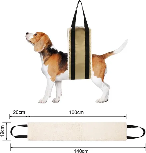 Miniatura 2 de Arnés de elevación para perros grandes, de 30 a 120 libras, arnés de elevación para patas traseras, ayuda a mascotas mayores con movilidad reducida