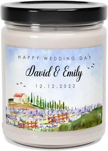Miniatura 18 de NHI - Velas personalizadas con foto, regalo de vela personalizada, cera de soja perfumada, decoración del hogar, tarro de 9 onzas, fabricado