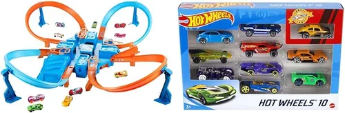Miniatura 7 de Hot Wheels Set de pista Criss Cross Crash [Exclusivo de Amazon]