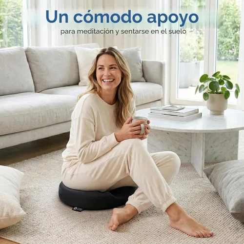 Miniatura 7 de 5 STARS UNITED Cojín de Donut para Hemorroides y Coxis – Cojín Grande para Alivio del Dolor – Coxis, Próstata, Ciática, Suelo Pélvico, Úlceras por