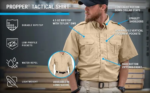 Miniatura 3 de Propper - Camisa táctica de manga corta para hombre