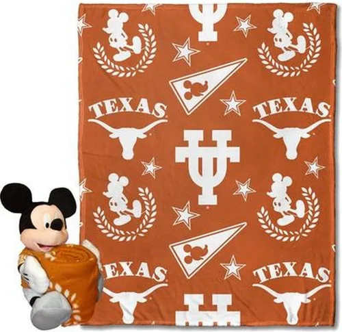 Miniatura 10 de Northwest NCAA Unisex-Adult Character Hugger Pillow & Silk Touch Throw Blanket Set