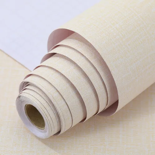 Miniatura 17 de Papel Tapiz Adhesivo Removible de Seda Negra - 11.8 x 78.7 Pulgadas Papel Tapiz Autoadhesivo Removible, Papel de Contacto para Pared Fácil de Pegar
