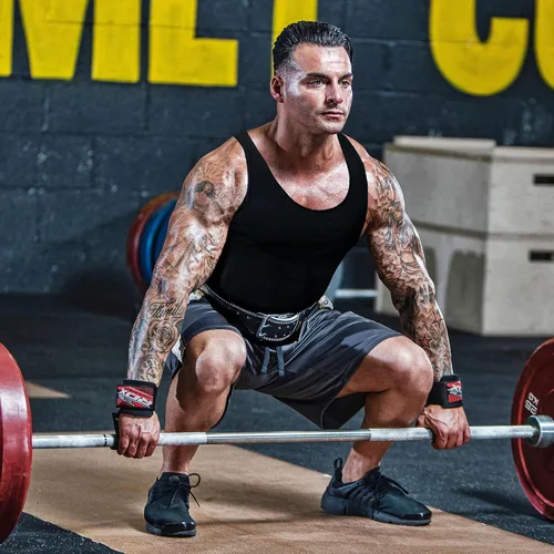 Miniatura 6 de Cinturón de Levantamiento de Pesas RDX para Gimnasio, Ejercicio y Entrenamiento, 15 centímetros de Cuero Acolchado para Soporte Lumbar y Espalda