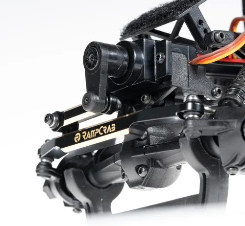 Miniatura 7 de Eslabones de dirección RC para SCX24 AX24, 2 juegos, latón de alto apriete para 1/24 RC Crawler SCX24 AX24 Bronco Deadbolt JLU B-17 Gladiator C10